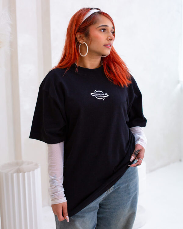 "Keep the Funk Alive" Graphic Tee – Black (All-Gender) - Image 5